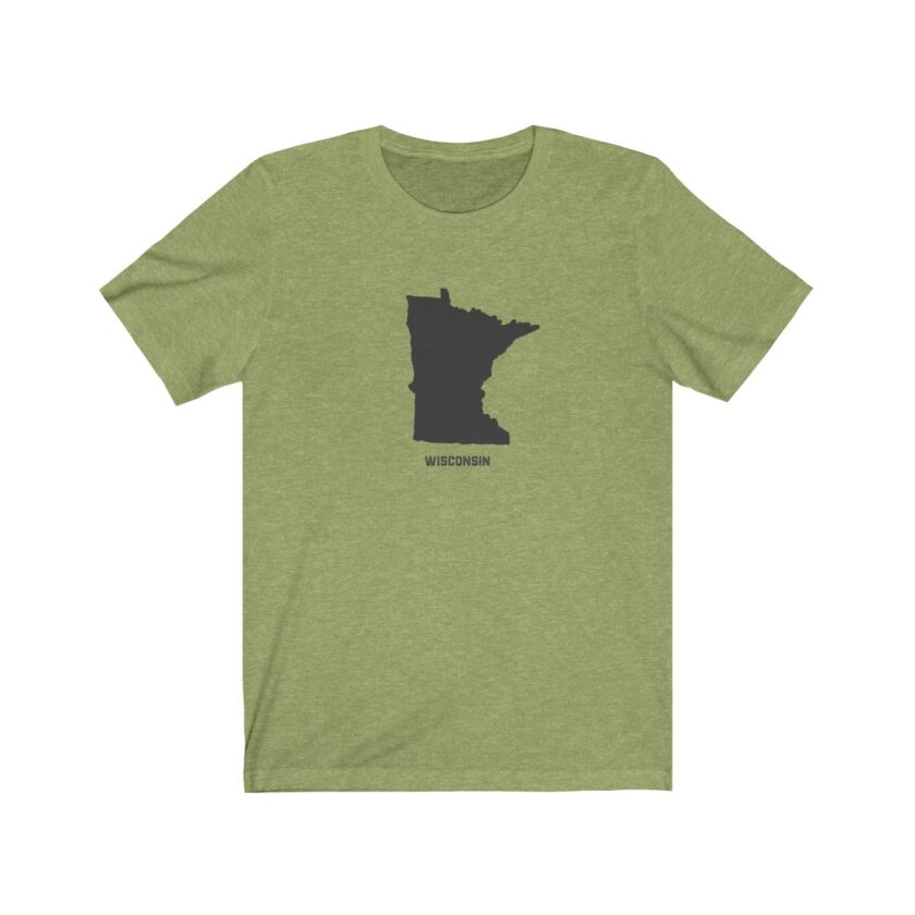 Minnesota - "Wisconsin" Geography Tee - Image 7