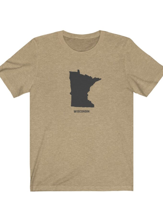 Minnesota - "Wisconsin" Geography Tee