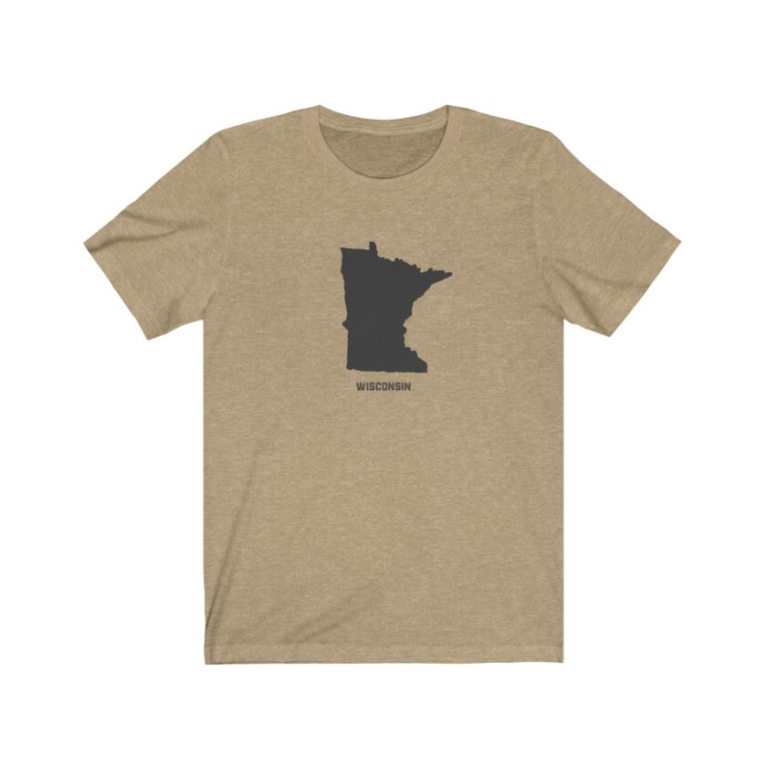 Minnesota - "Wisconsin" Geography Tee - Image 5