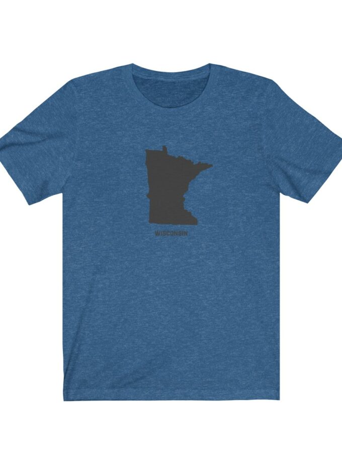 Minnesota - "Wisconsin" Geography Tee
