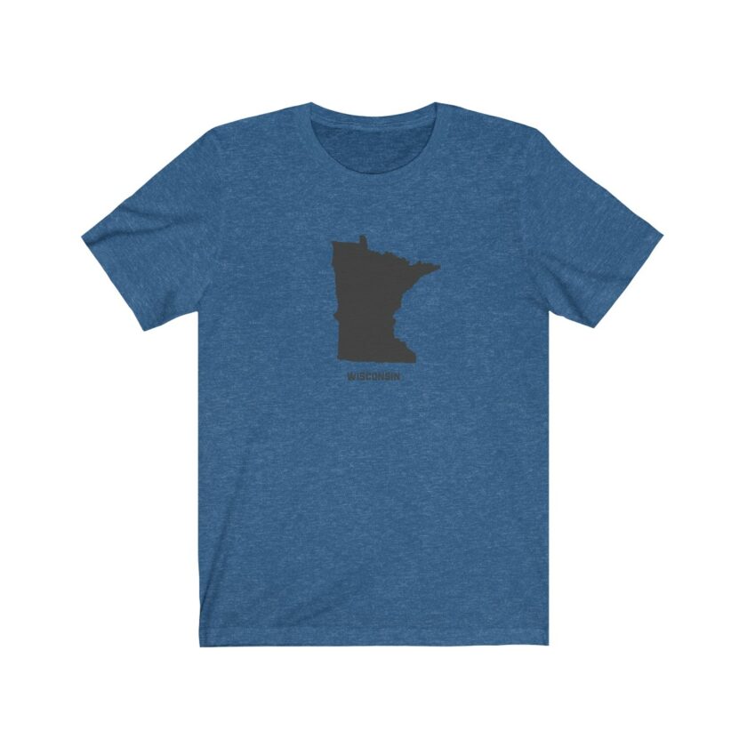 Minnesota - "Wisconsin" Geography Tee - Image 10