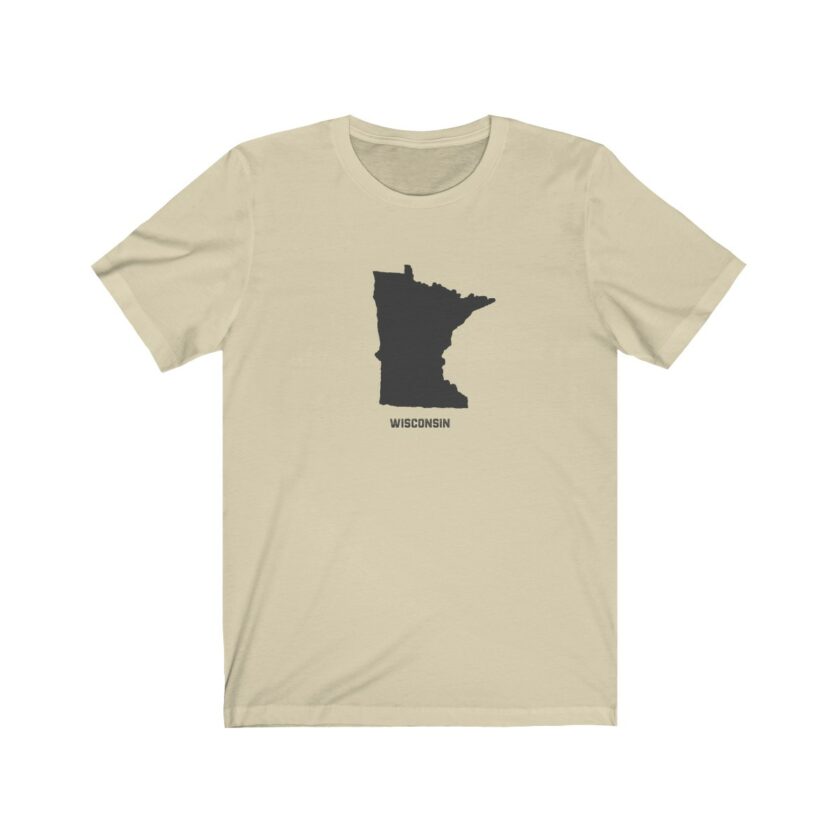 Minnesota - "Wisconsin" Geography Tee