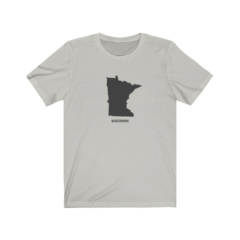 Minnesota - "Wisconsin" Geography Tee - Image 4