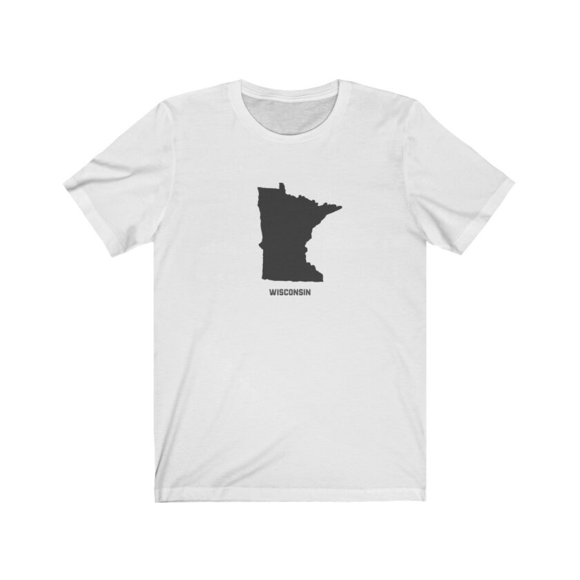 Minnesota - "Wisconsin" Geography Tee - Image 2