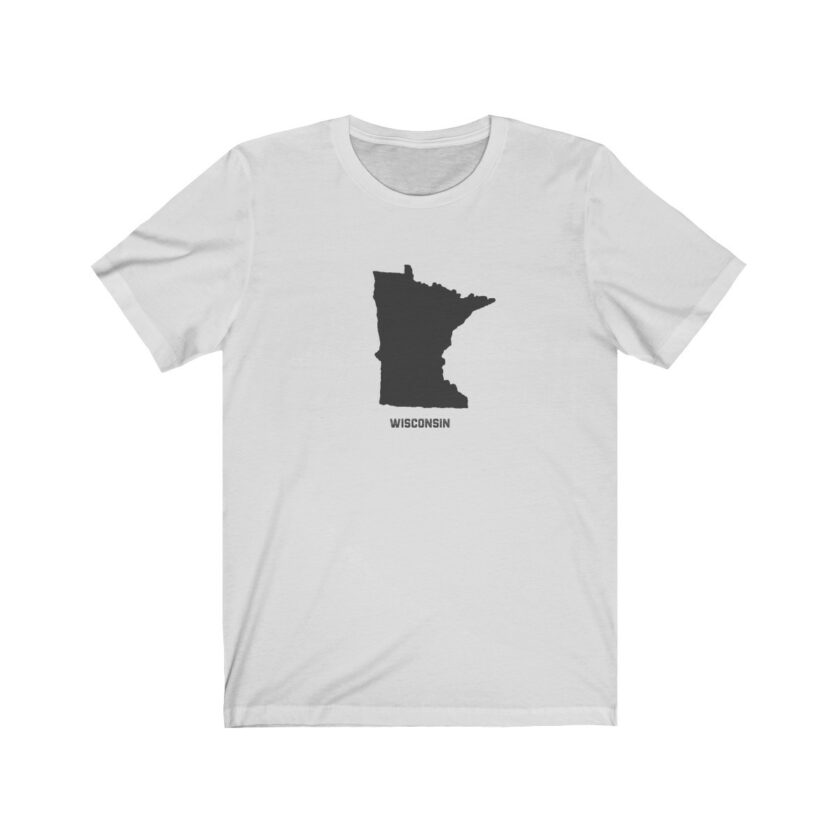 Minnesota - "Wisconsin" Geography Tee - Image 3