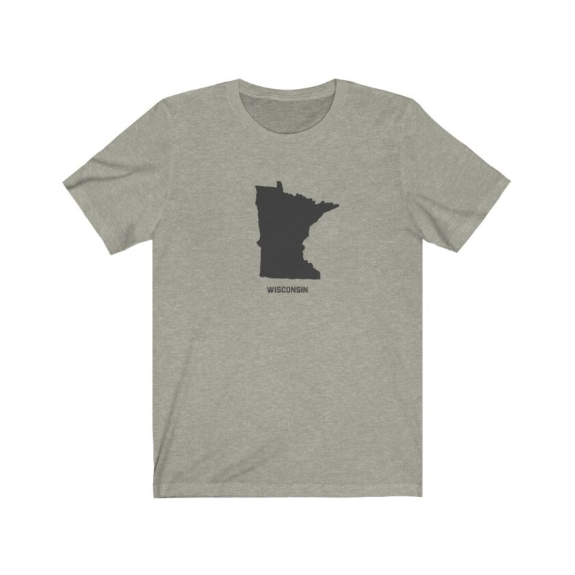 Minnesota - "Wisconsin" Geography Tee - Image 6