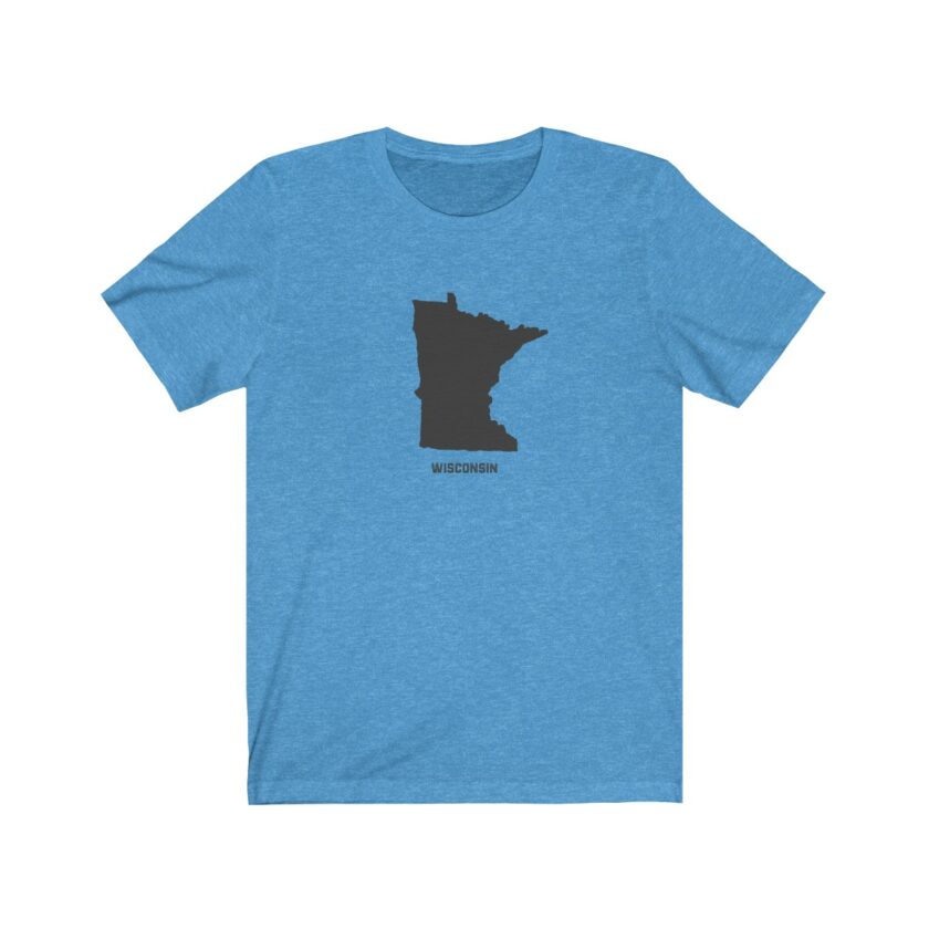 Minnesota - "Wisconsin" Geography Tee - Image 9
