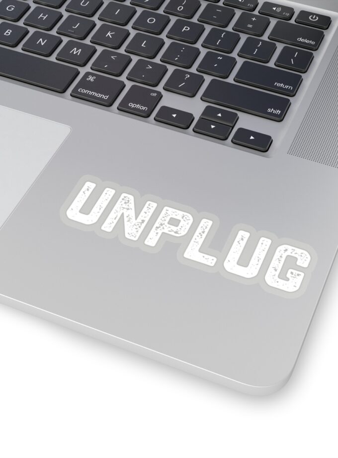Unplug Sticker