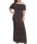 Nordic Viking - Women's Off The Shoulder Wrap Long Dress