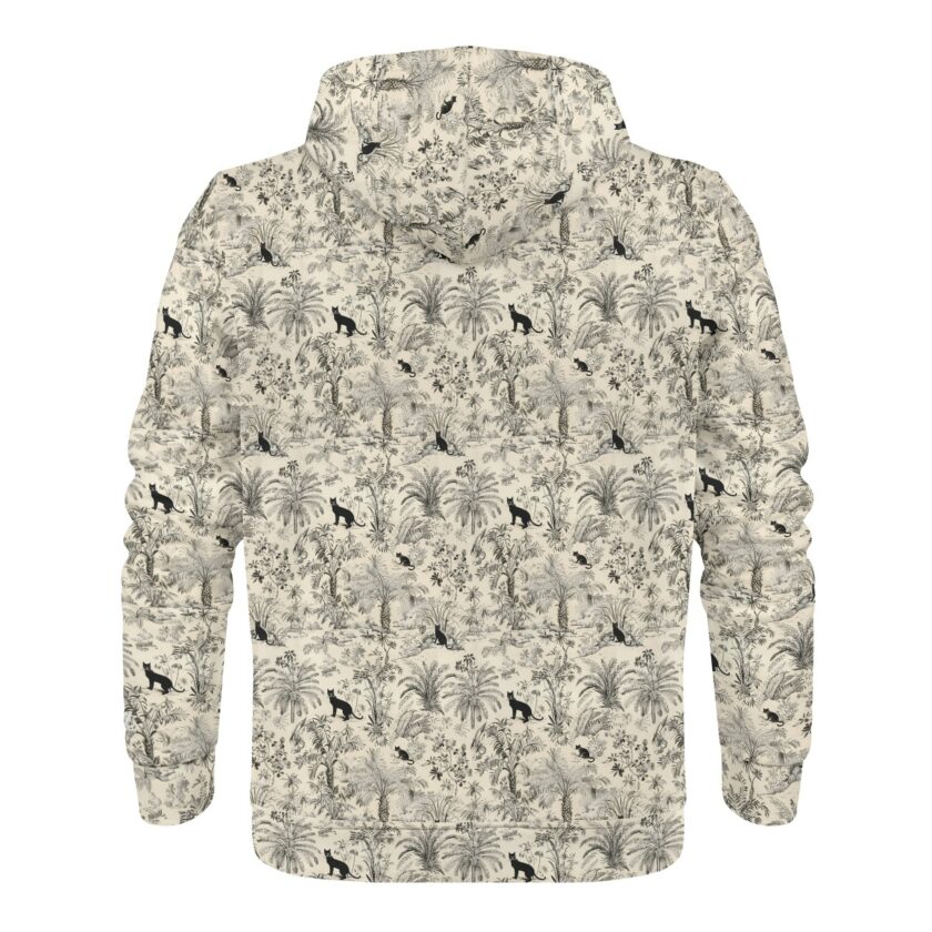 Guardians of the Tiki Jungle: Catiki Zip-Up Hoodie - Image 2