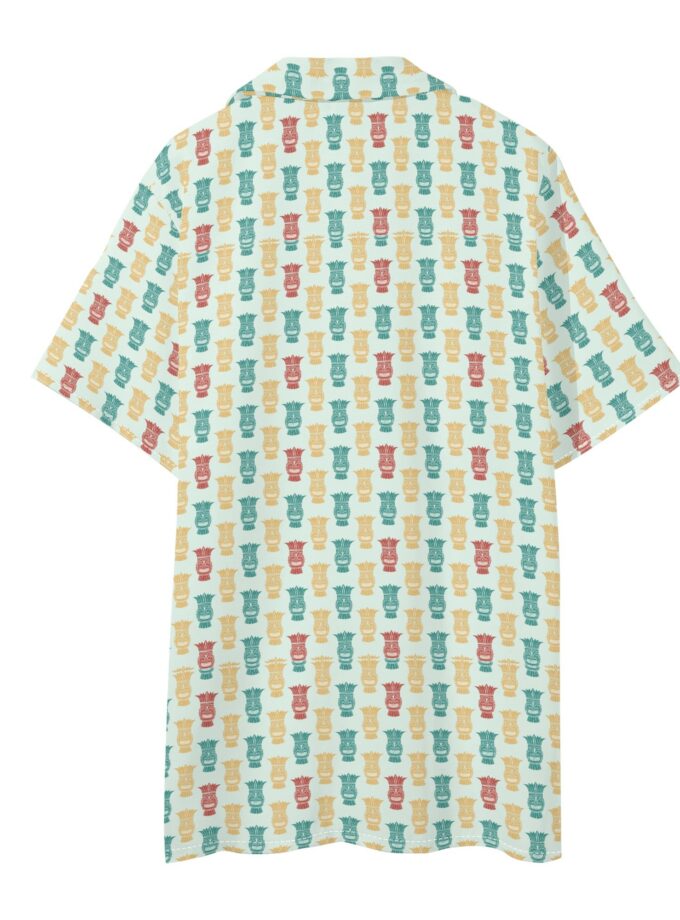 Men's Regular Fit Hawaiian Short Sleeve Shirt and Shorts Set