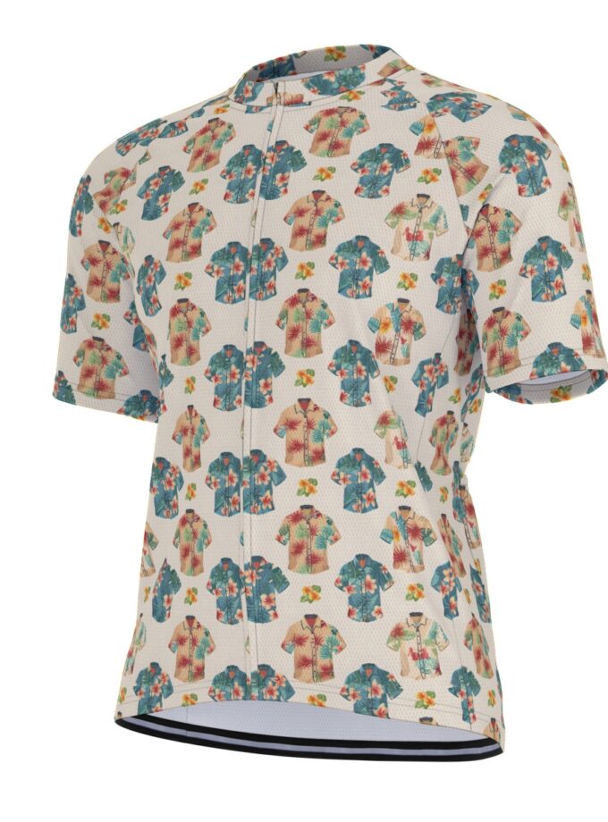 All-Over Print Raglan Men's Cycling Jersey