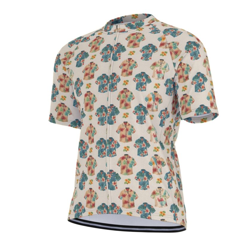 All-Over Print Raglan Men's Cycling Jersey - Image 2
