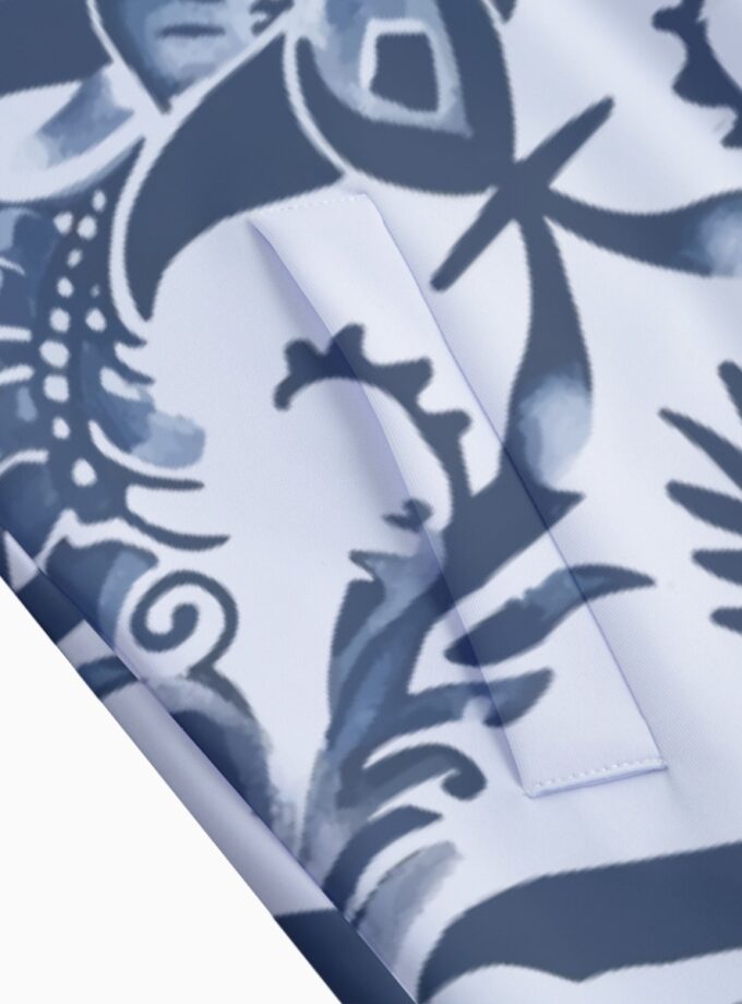 All-Over Print Men's Stand-up Collar Vest