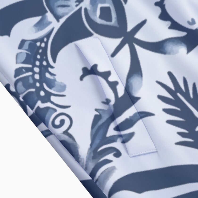 All-Over Print Men's Stand-up Collar Vest - Image 4