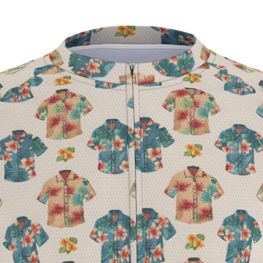 All-Over Print Raglan Men's Cycling Jersey - Image 5