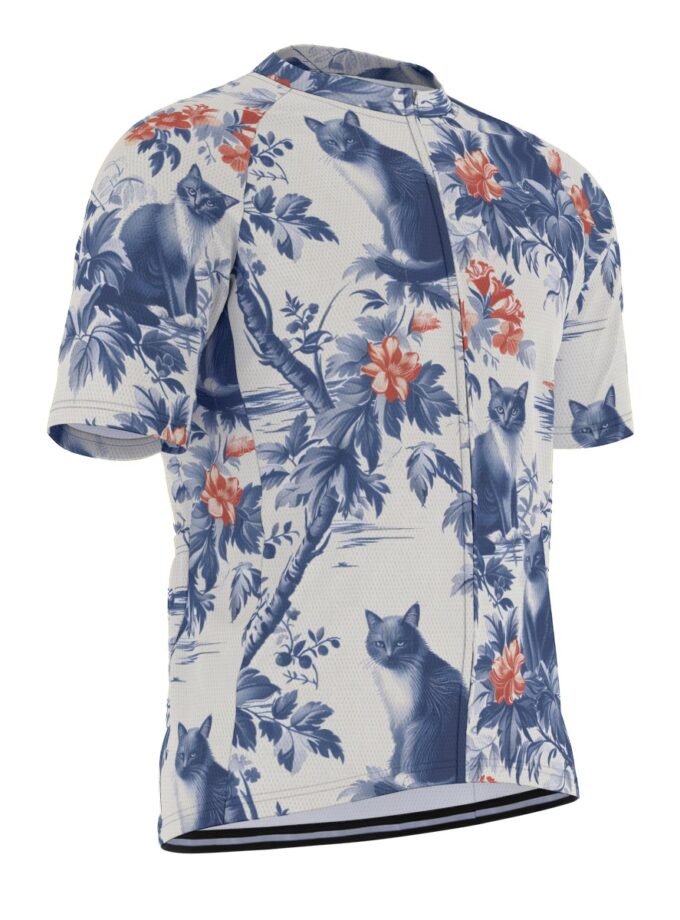 All-Over Print Raglan Men's Cycling Jersey