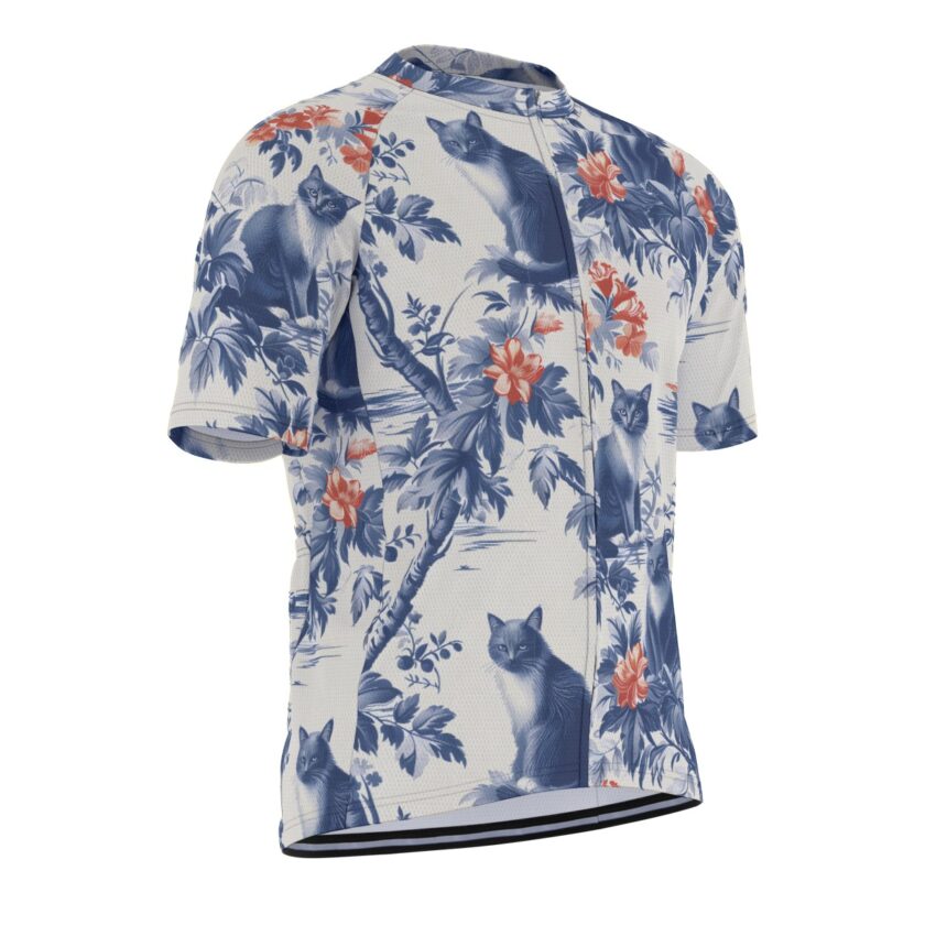 All-Over Print Raglan Men's Cycling Jersey - Image 3