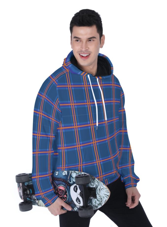 All-Over Print Men's Heavy Fleece Raglan Hoodie