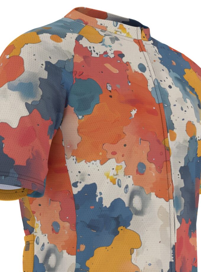 All-Over Print Raglan Men's Cycling Jersey