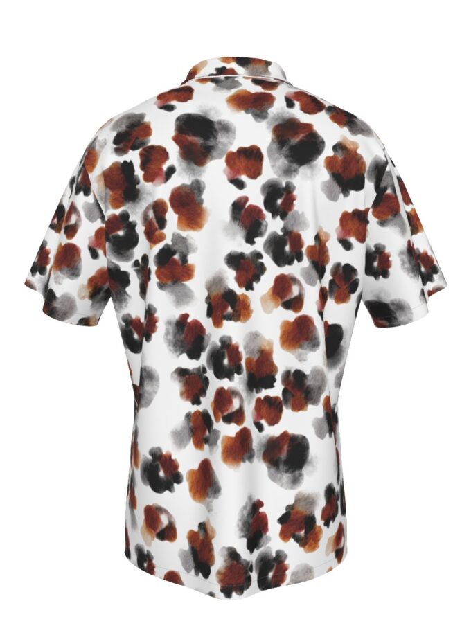 All-Over Print Men's Hawaiian Shirt With Pocket