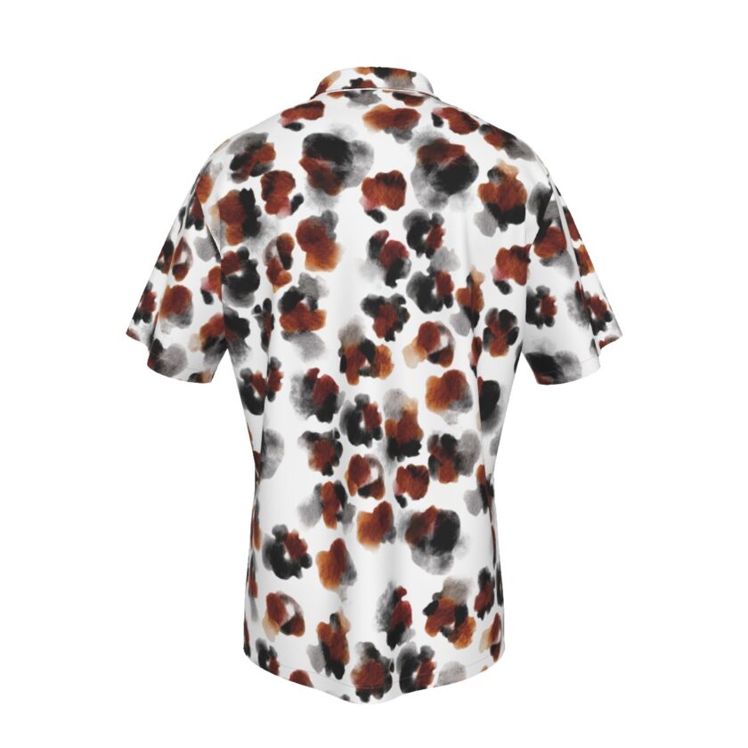 All-Over Print Men's Hawaiian Shirt With Pocket - Image 2