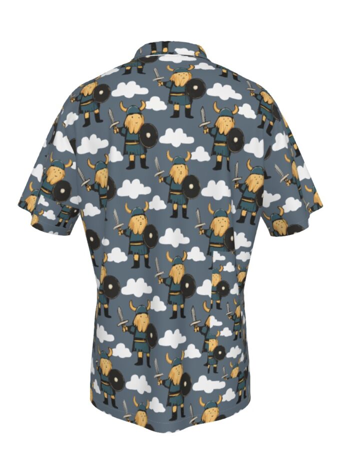 All-Over Print Men's Hawaiian Shirt With Pocket