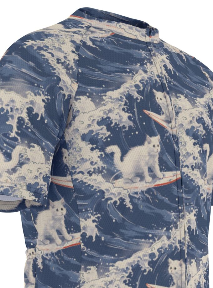 Catiki Kingdom - All-Over Print Raglan Men's Cycling Jersey