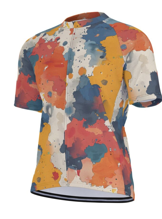 All-Over Print Raglan Men's Cycling Jersey