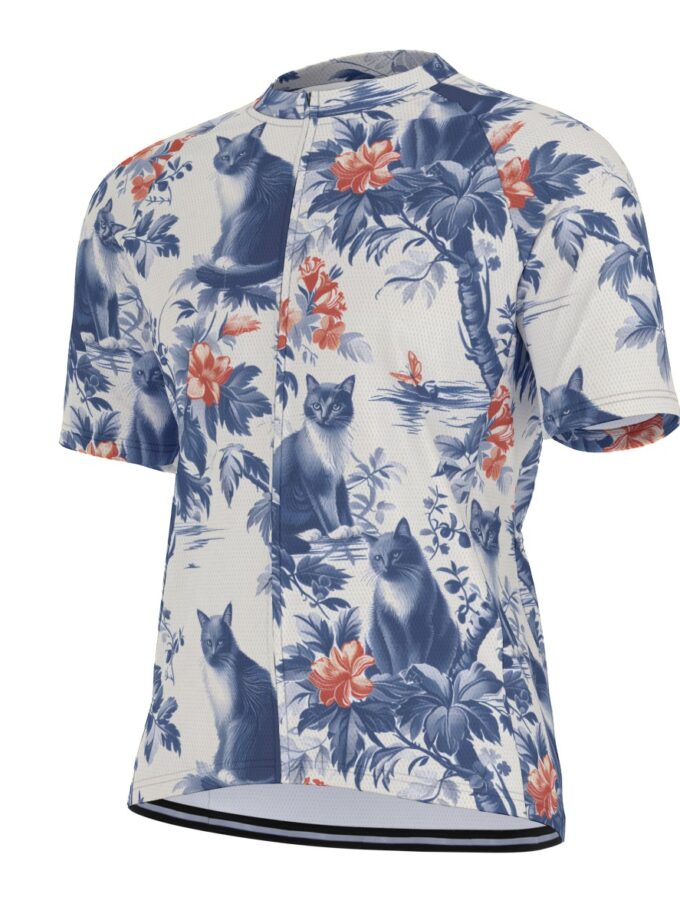 All-Over Print Raglan Men's Cycling Jersey