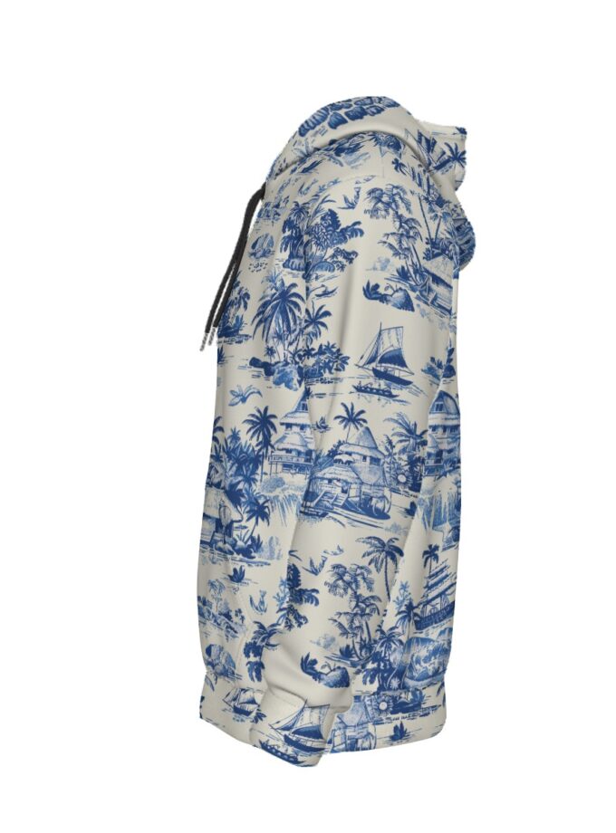 All-Over Print Men's Thicken Pullover Hoodie