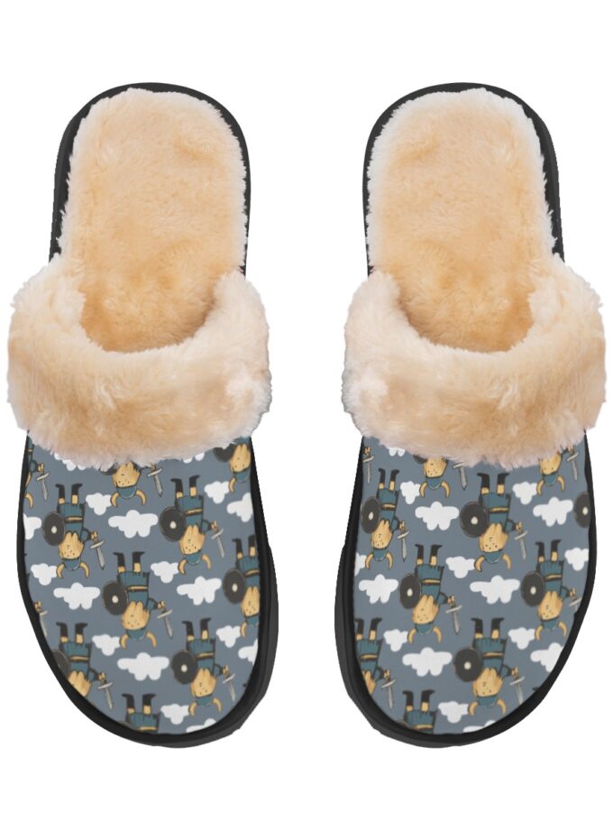 Men's Home Plush Slippers