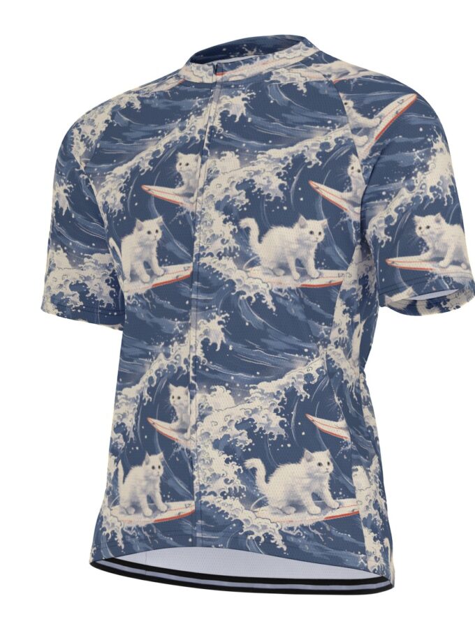 Catiki Kingdom - All-Over Print Raglan Men's Cycling Jersey