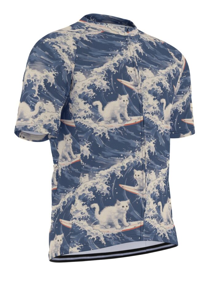 Catiki Kingdom - All-Over Print Raglan Men's Cycling Jersey