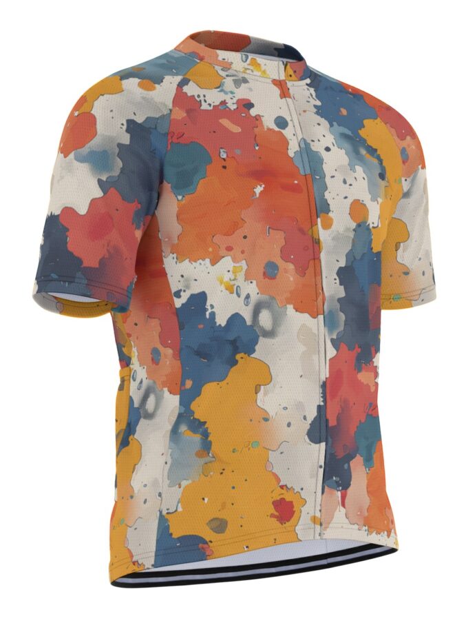 All-Over Print Raglan Men's Cycling Jersey