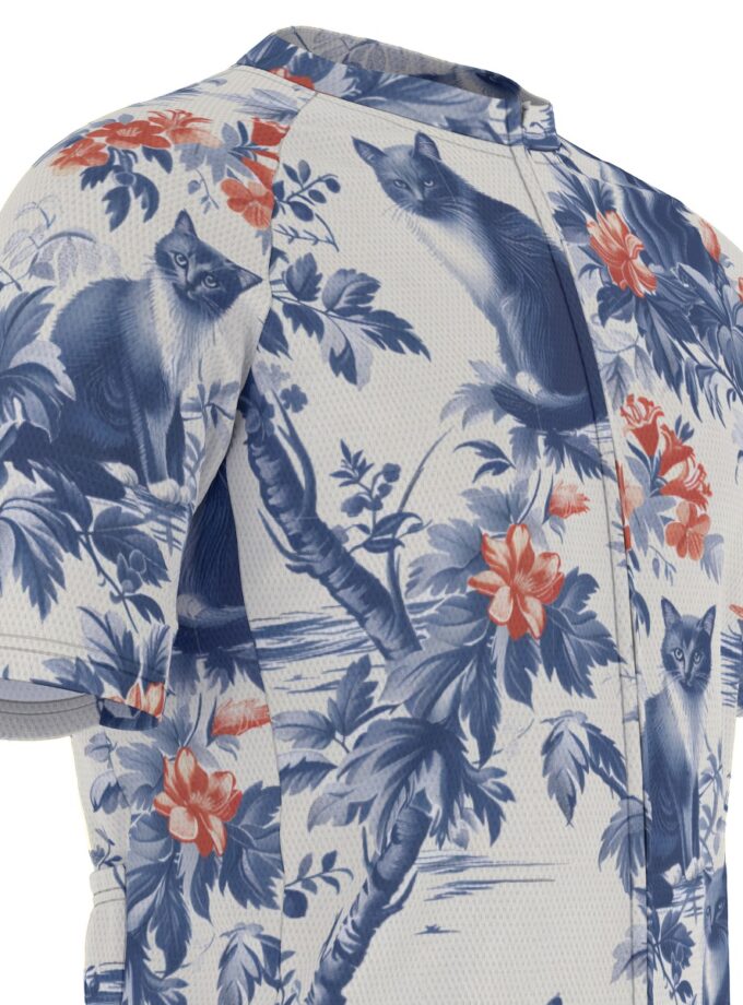 All-Over Print Raglan Men's Cycling Jersey