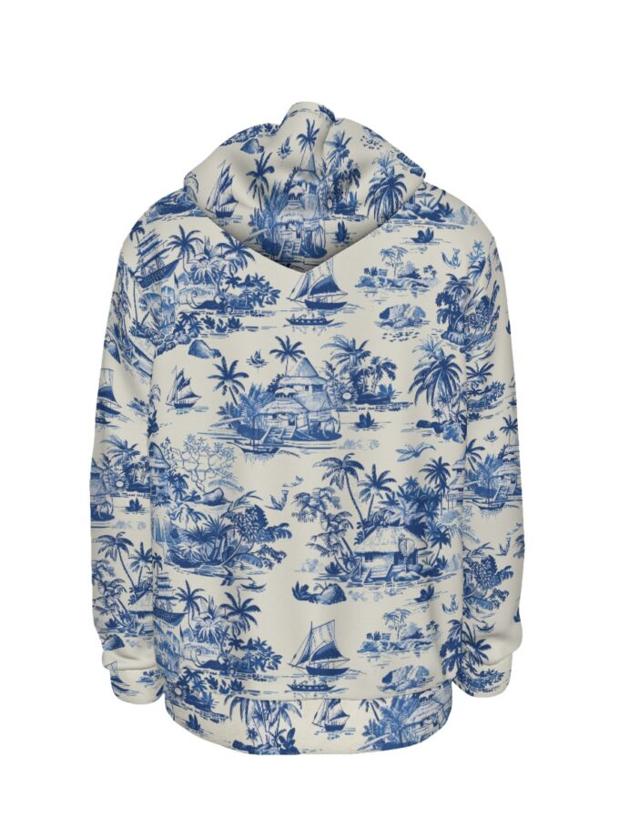 All-Over Print Men's Thicken Pullover Hoodie