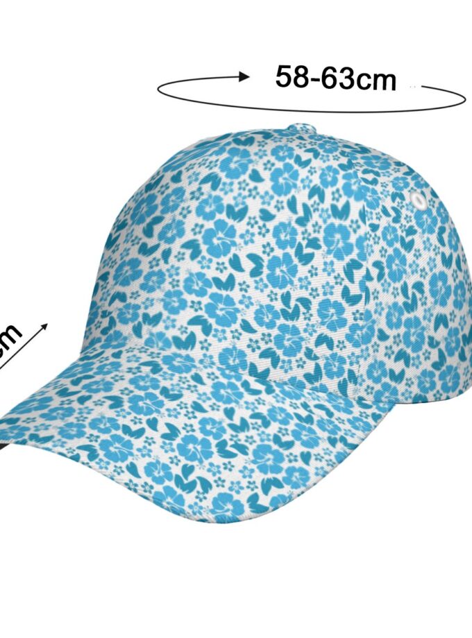 All-Over Print Peaked Cap With Box