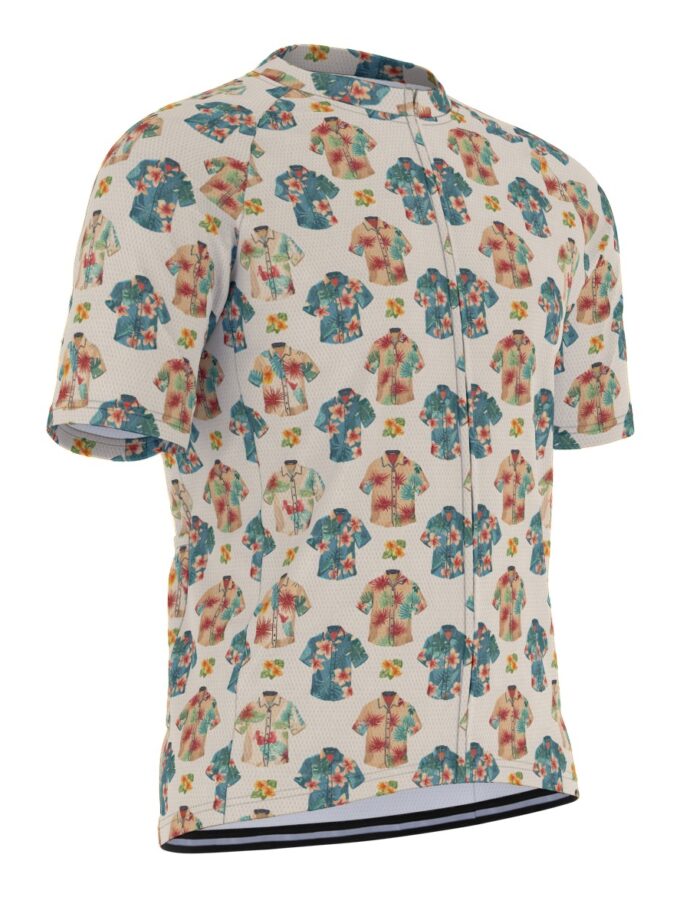 All-Over Print Raglan Men's Cycling Jersey