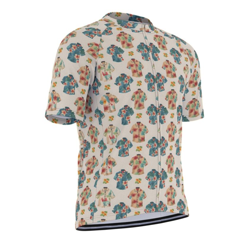 All-Over Print Raglan Men's Cycling Jersey - Image 3