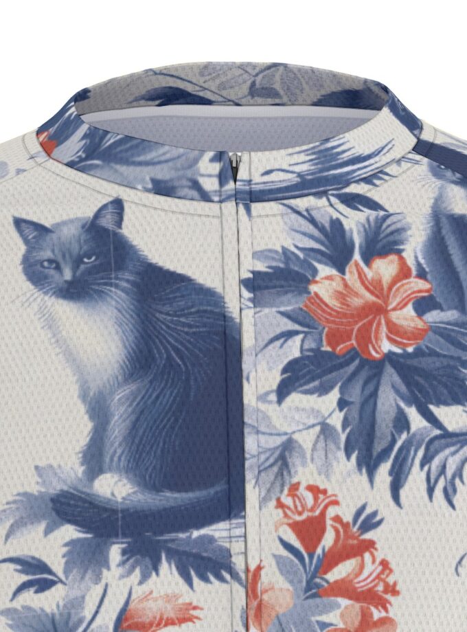 All-Over Print Raglan Men's Cycling Jersey