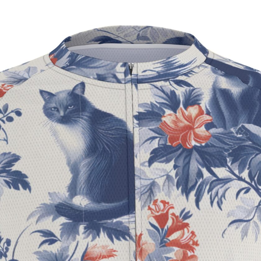 All-Over Print Raglan Men's Cycling Jersey - Image 5