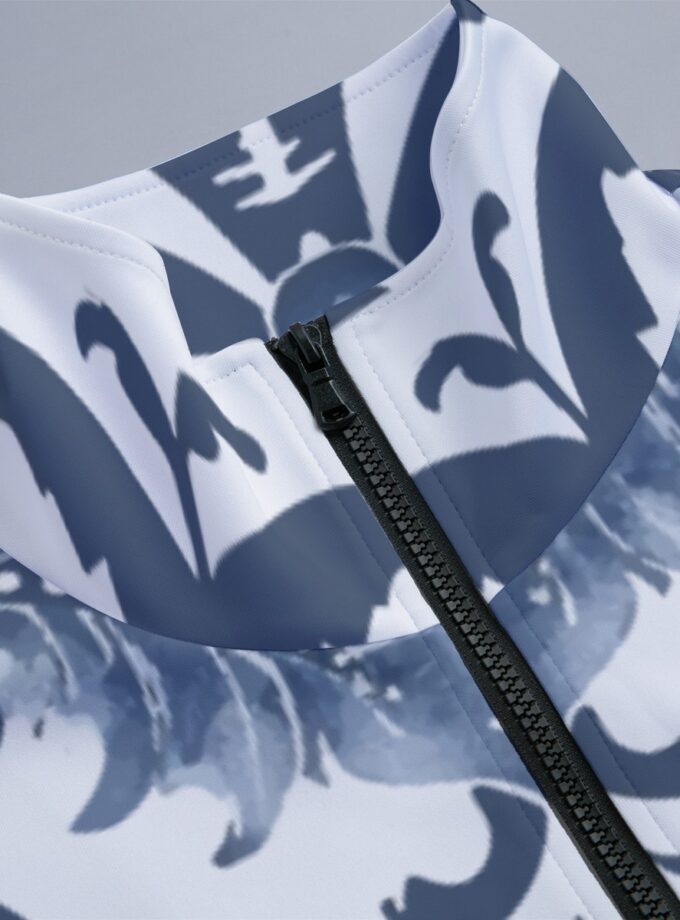 All-Over Print Men's Stand-up Collar Vest