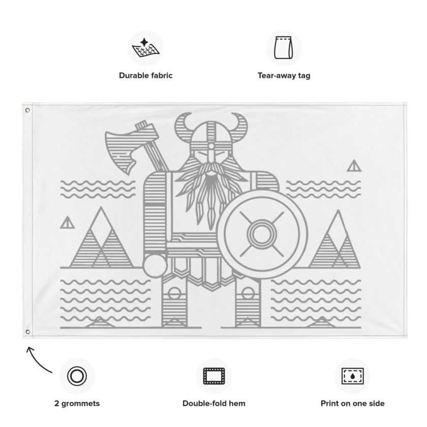 "Viking Valor: The Nordic Banner" - Image 2
