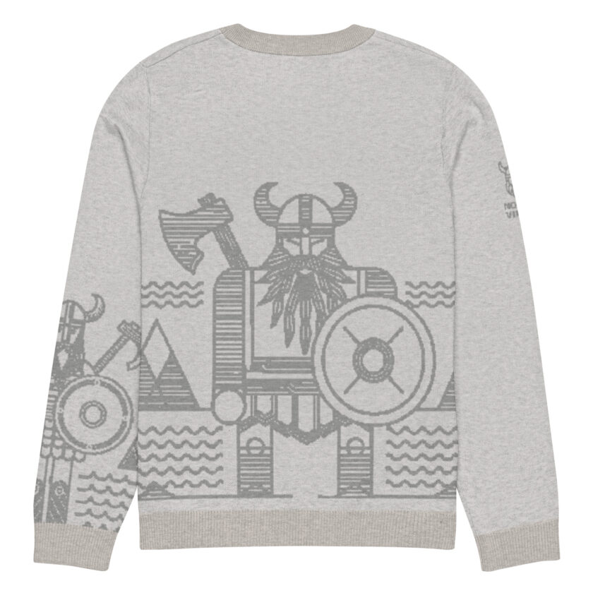 Knitted crew neck sweater - Image 4