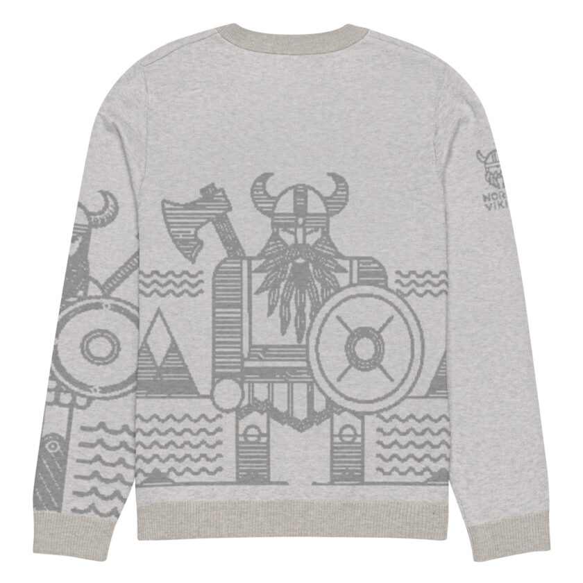 Knitted crew neck sweater - Image 2