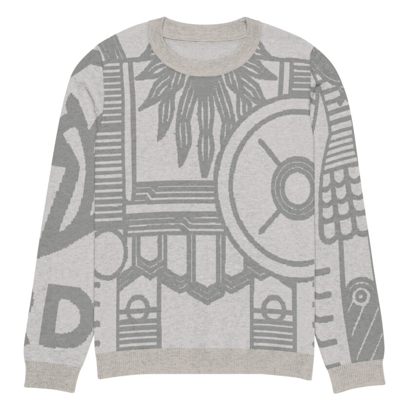 Knitted crew neck sweater - Image 11