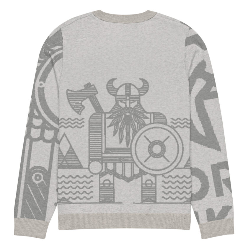 Knitted crew neck sweater - Image 10