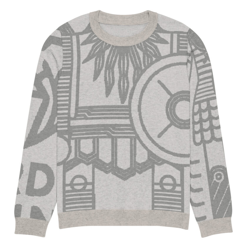 Knitted crew neck sweater - Image 9