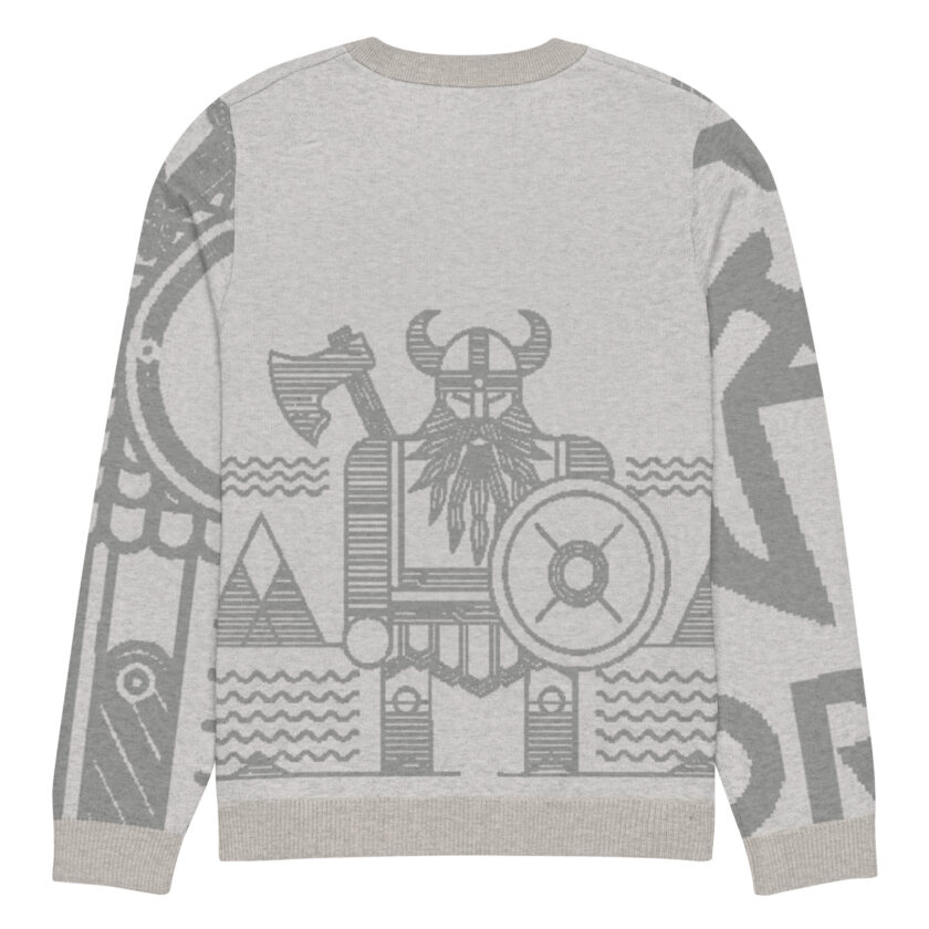 Knitted crew neck sweater - Image 8